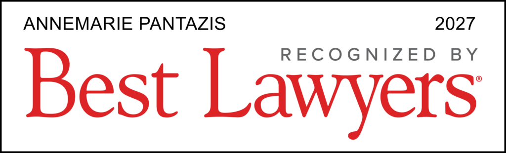 Best Lawyers Award Badge 2027 Annemarie Pantazis