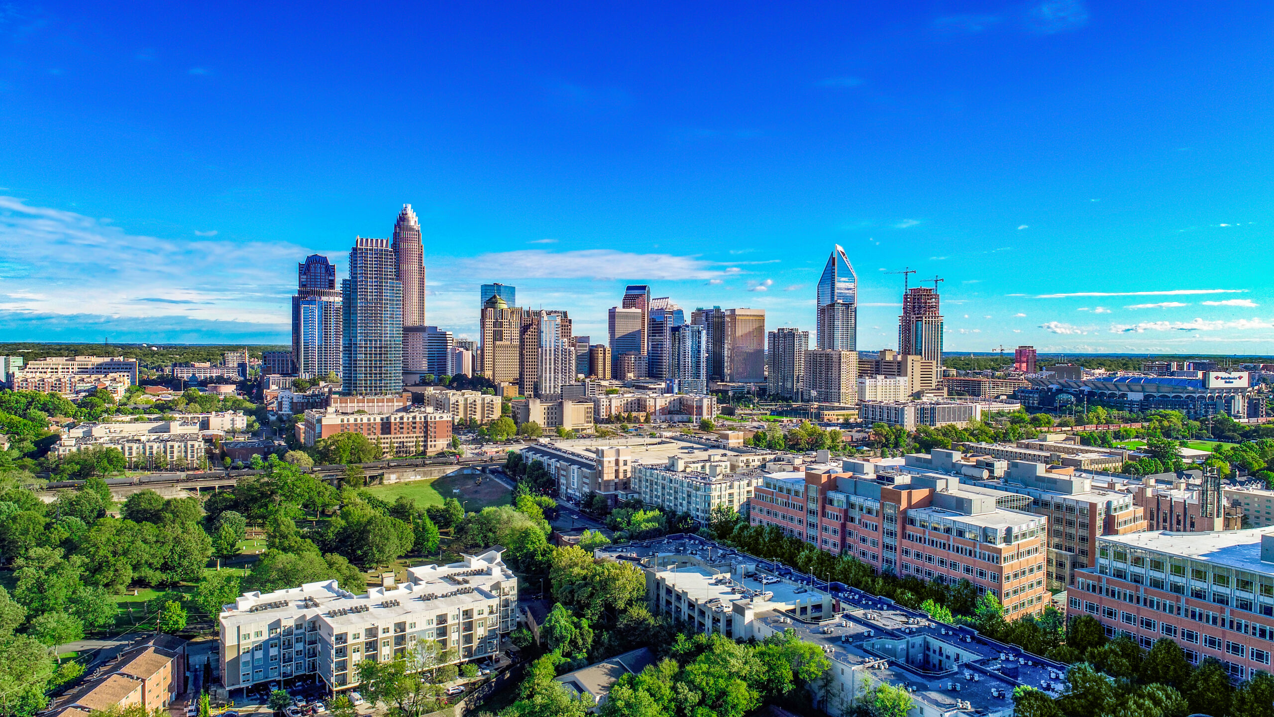 Charlotte, North Carolina, USA Skyline