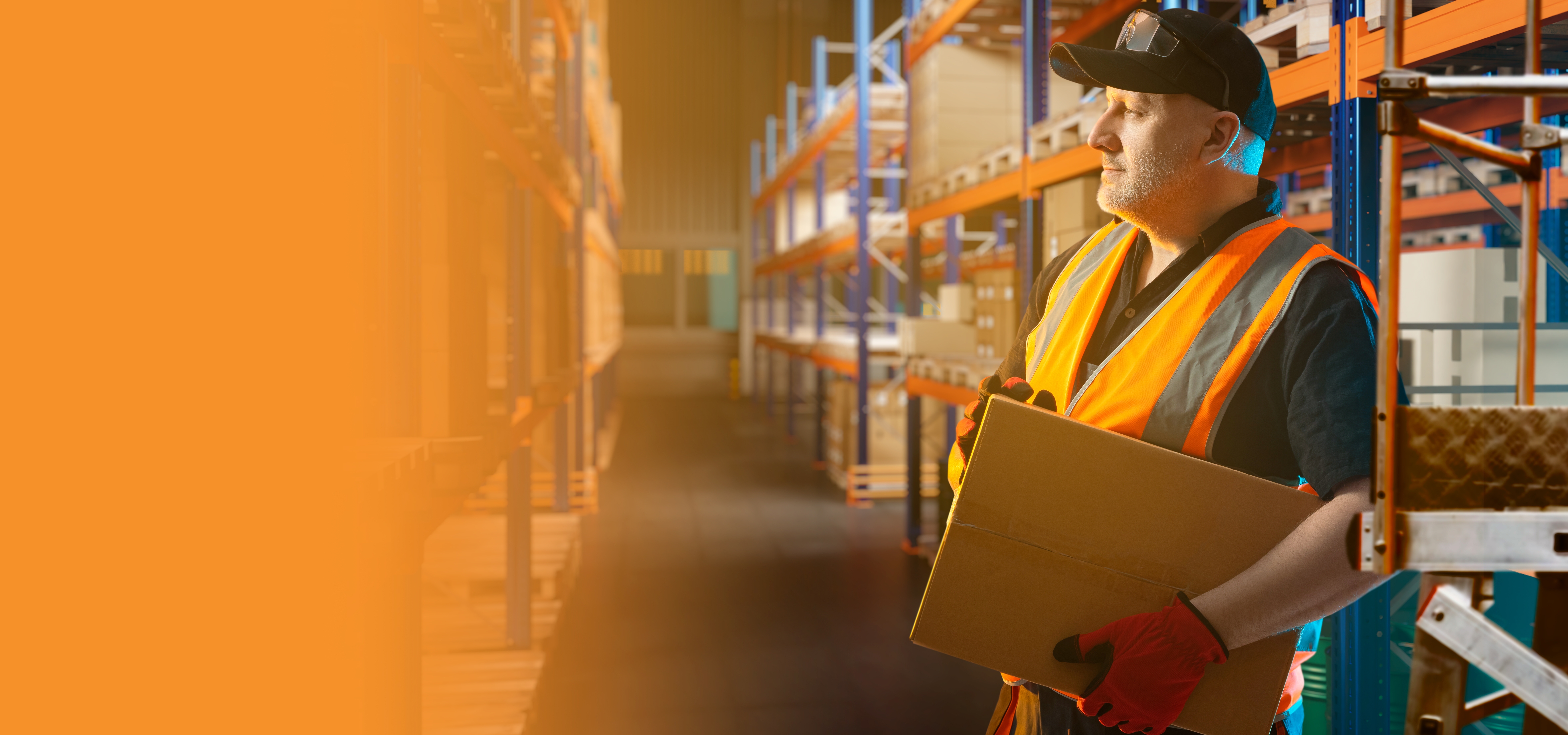 Man,Inside,Retail,Warehouse.,Storekeeper,With,Box.,Contractor,For,Warehouse