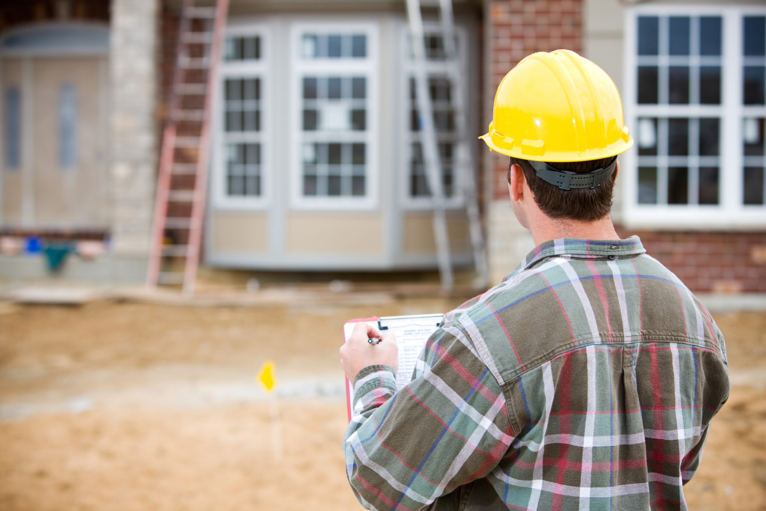 Series,At,A,New,Home,Construction,Site.,Includes,Construction,Worker/builder,