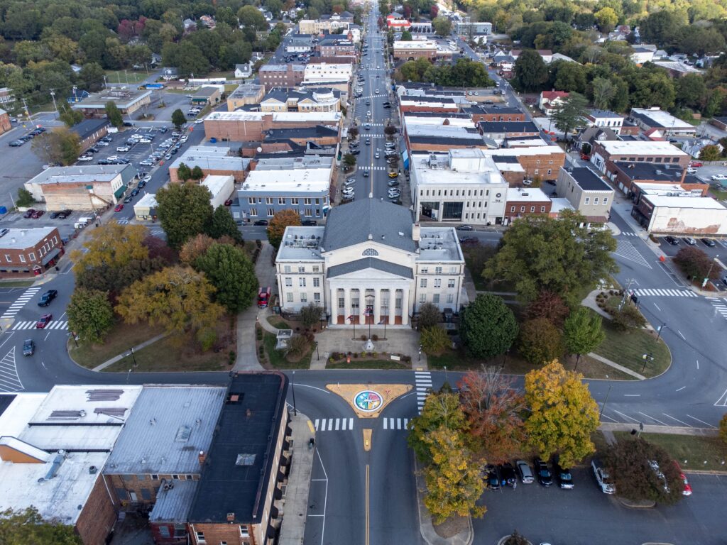 Lincoln County Courthouse in Lincolnton, North Carolina