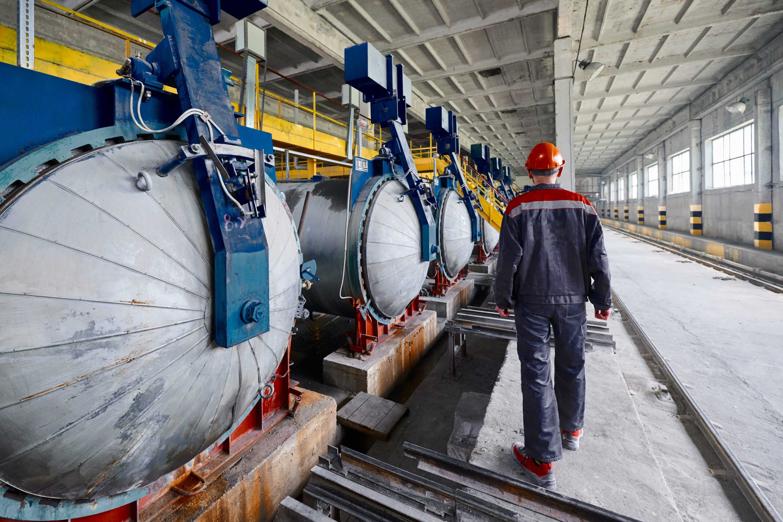 Autoclave,Workshop,With,Tanks,For,Silica,Blocks,Hardening